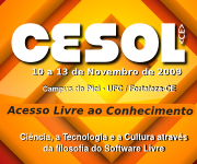 CESol-CE congresso estadual de software livre Campus do Pici UFC Fortaleza-CE